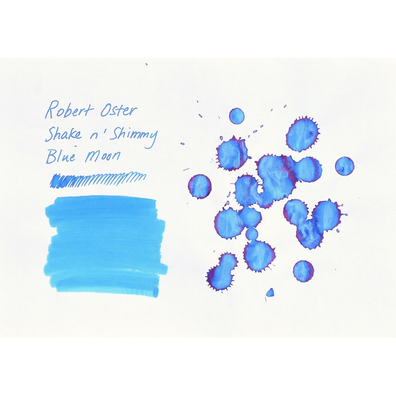 Robert Oster Signature Ink – Shake n’ Shimmy – Blue Moon – 50ml