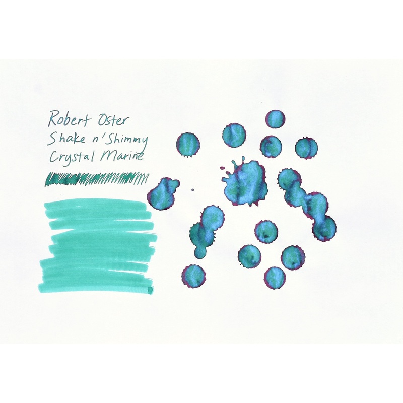 Robert Oster Signature Ink – Shake n’ Shimmy – Crystal Marine – 50ml