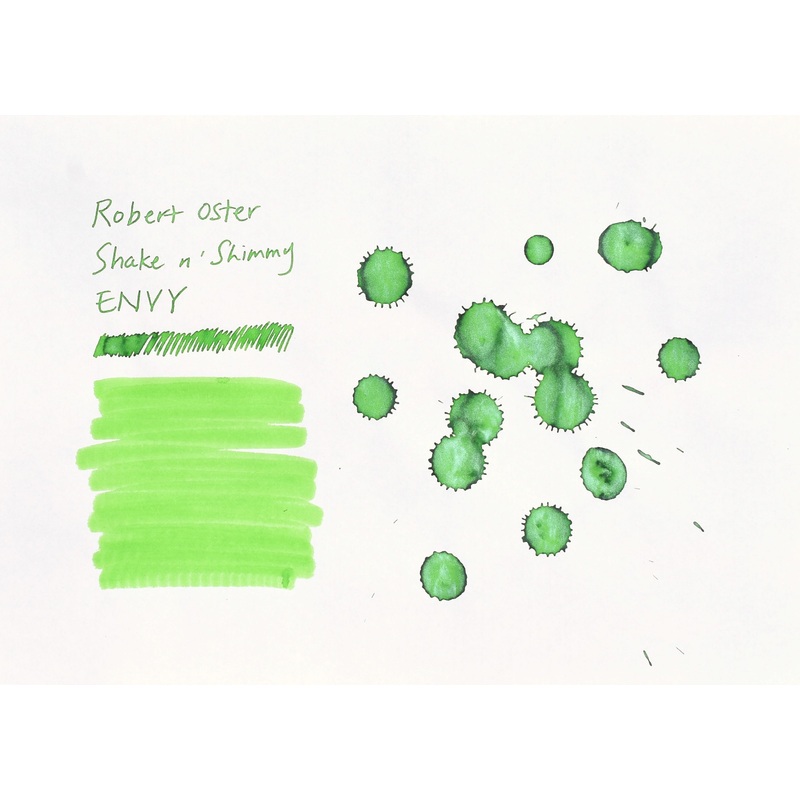 Robert Oster Signature Ink – Shake n’ Shimmy – Envy – 50ml