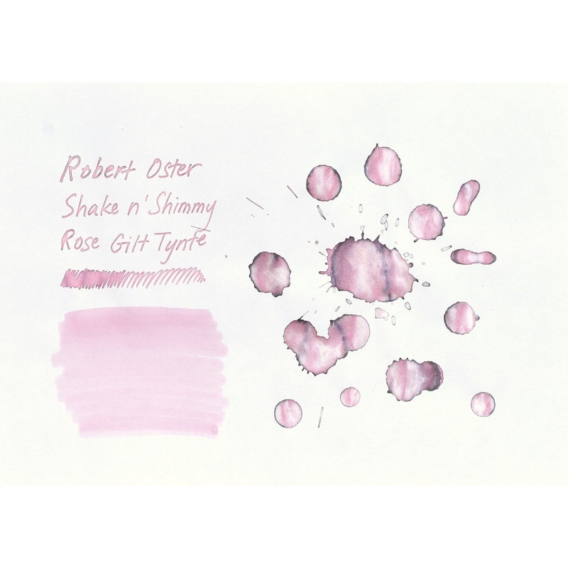 Robert Oster Signature Ink – Shake n’ Shimmy – Rose Gilt Tynte – 50ml