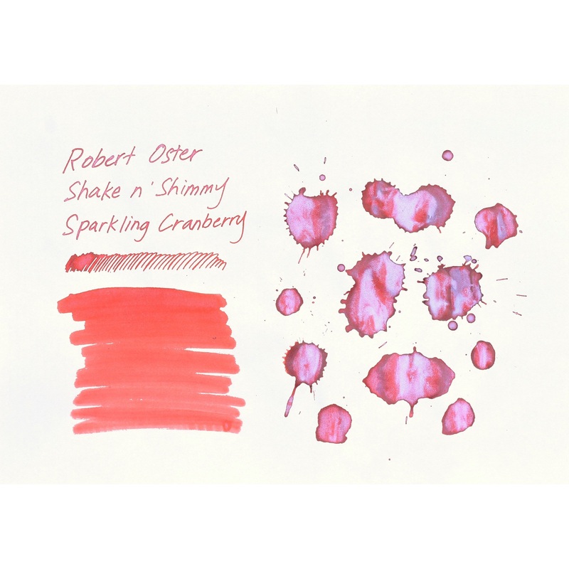 Robert Oster Signature Ink – Shake n’ Shimmy – Sparkling Cranberry  – 50ml