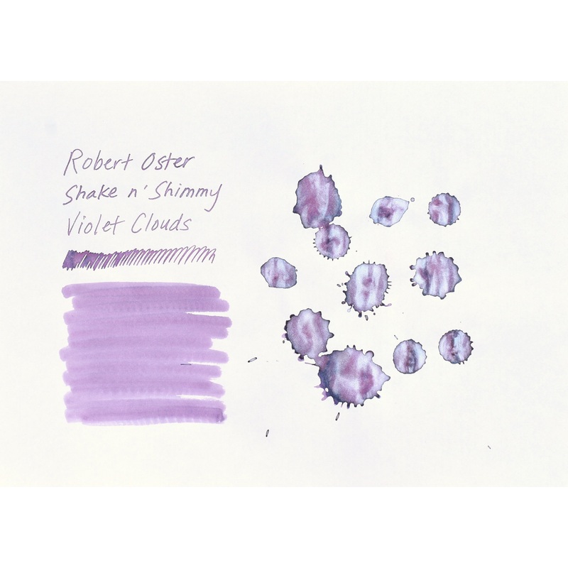 Robert Oster Signature Ink – Shake n’ Shimmy – Violet Clouds – 50ml