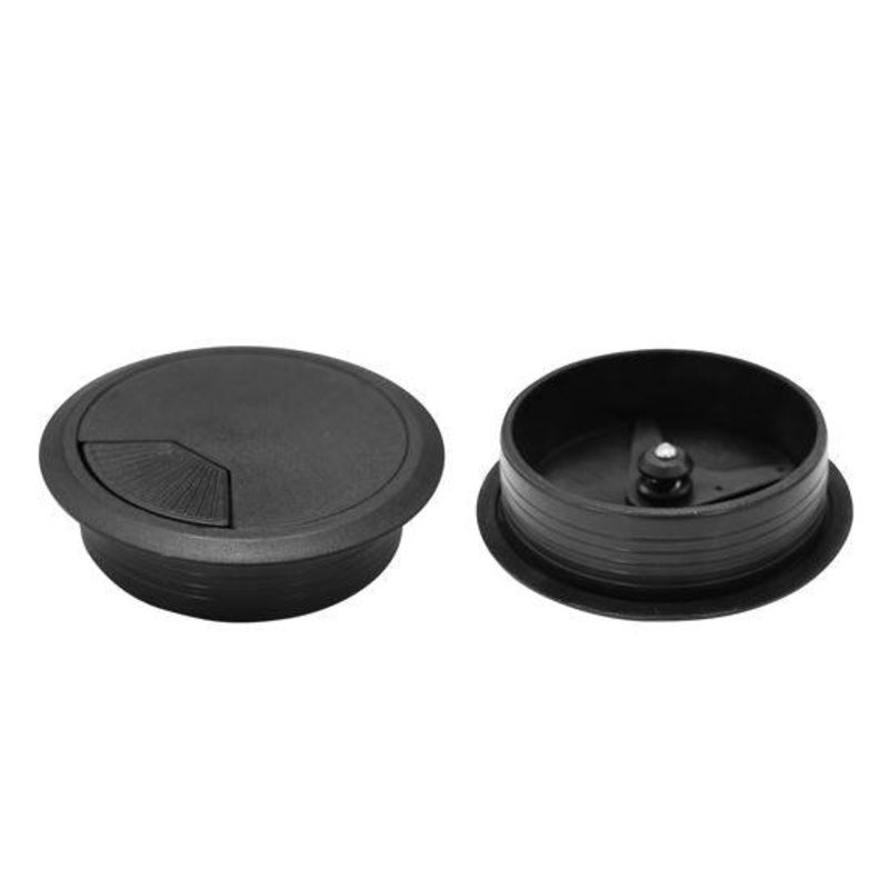 DYNAMIX 80mm Round Desk Grommet. Easily & Neatly Store Your Power
