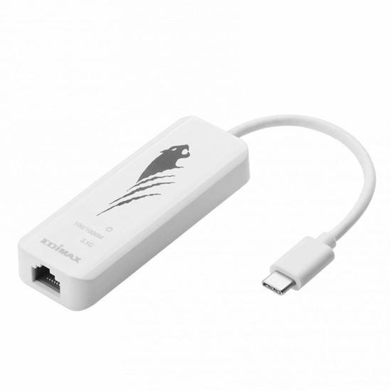 EDIMAX USB-C To 2.5 Gigabit Ethernet Adapter.