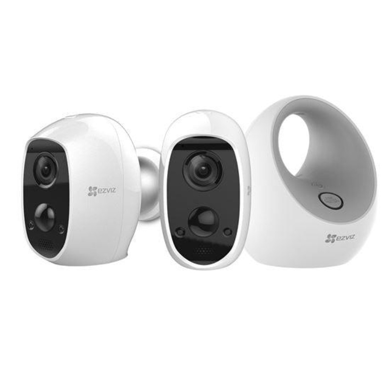 EZVIZ Wire-Free Security Kit. Includes 1x W2D Base Station &