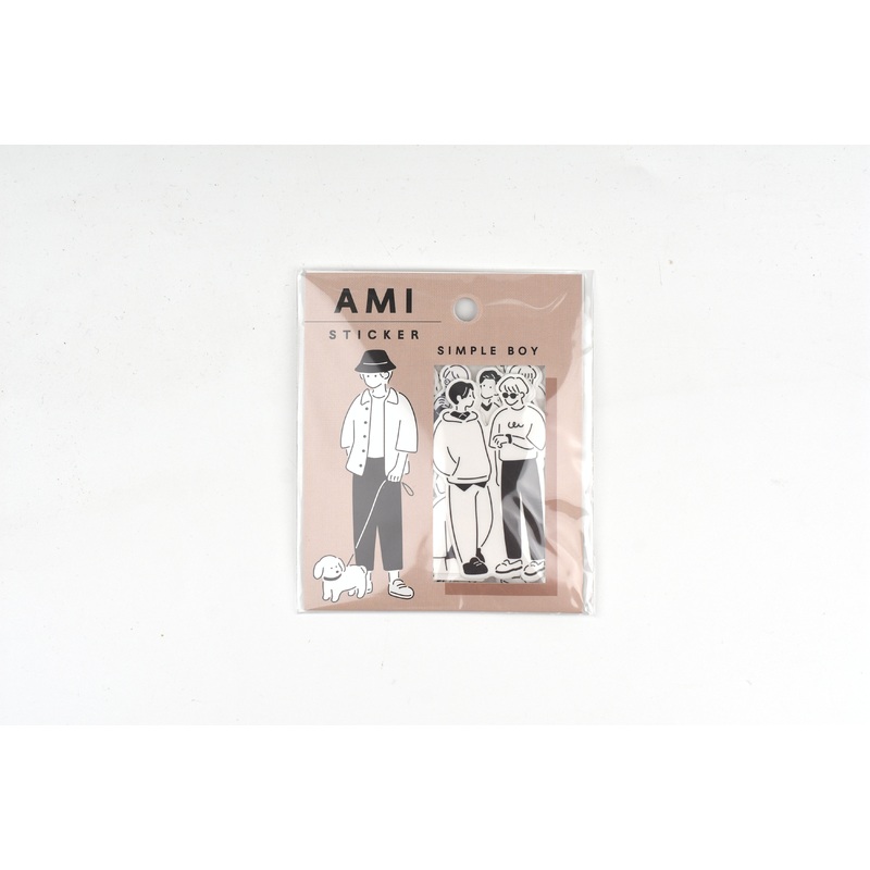 Mind Wave Flake Sticker – Ami – Simple Boy