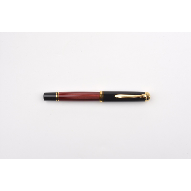 Pelikan M800 Fountain Pen – Souvern – Black-Red