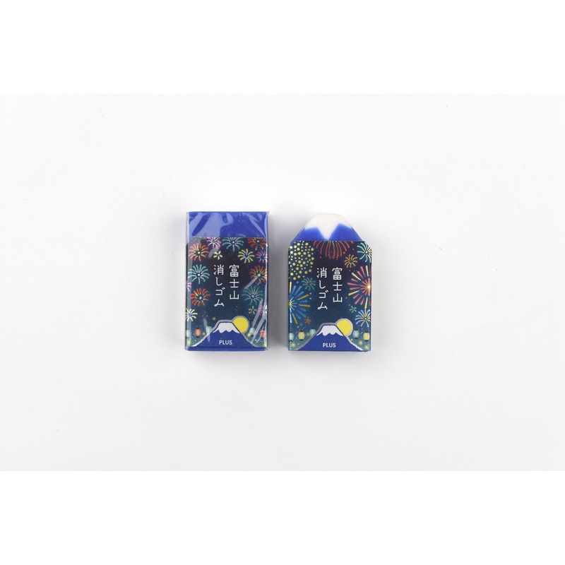 PLUS Air-in Mt. Fuji Eraser – Fireworks – Limited Edition