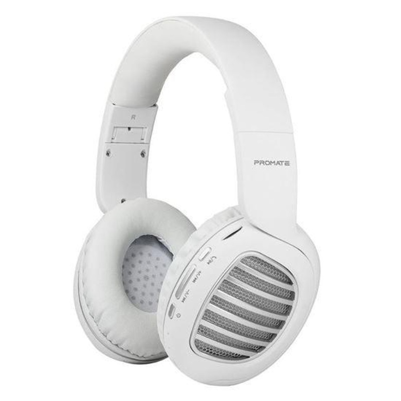 PROMATE On-Ear Bluetooth HD Stereo Headset With Passive Noise