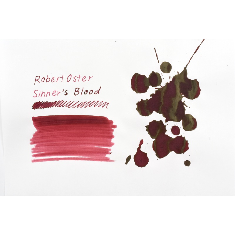 Robert Oster Signature Ink – Sinner’s Blood – 50ml