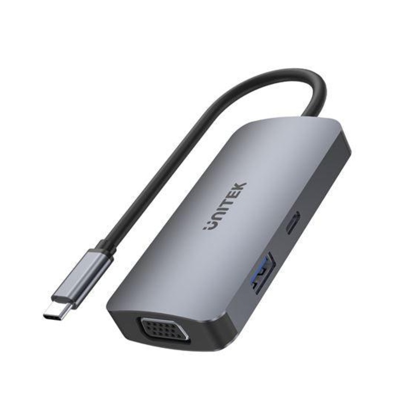 UNITEK 5-In-1 USB 3.1 Mulit-Port Hub With USB-C Connector.