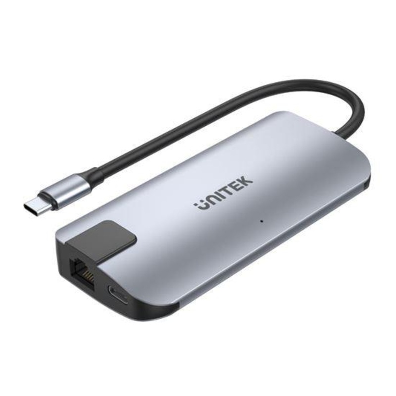 UNITEK 5-In-1 USB Mulit-Port Hub With USB-C Connector.