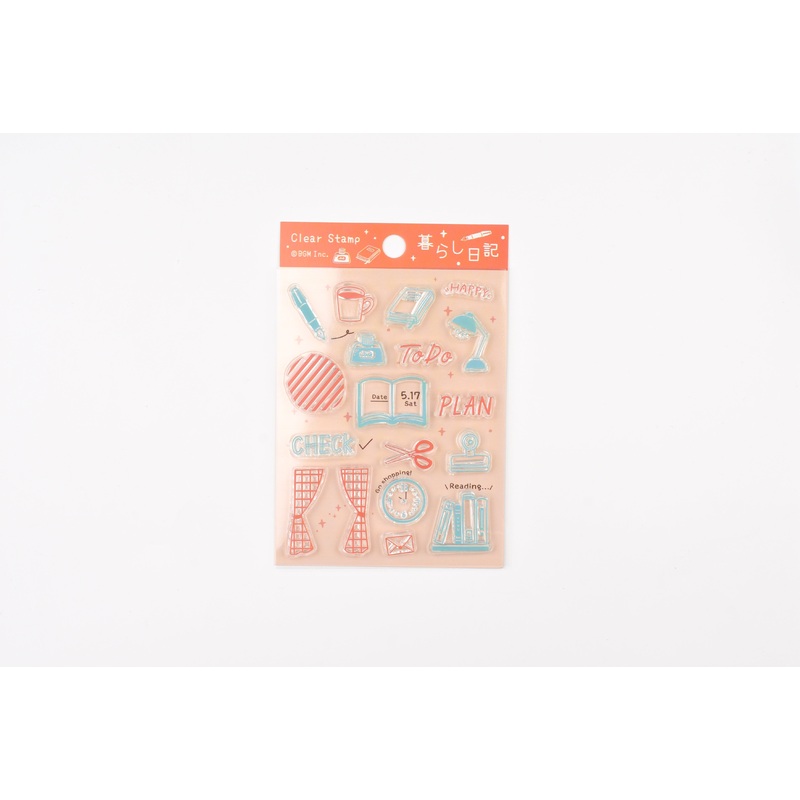 BGM Clear Stamp – Diary – Life Journal
