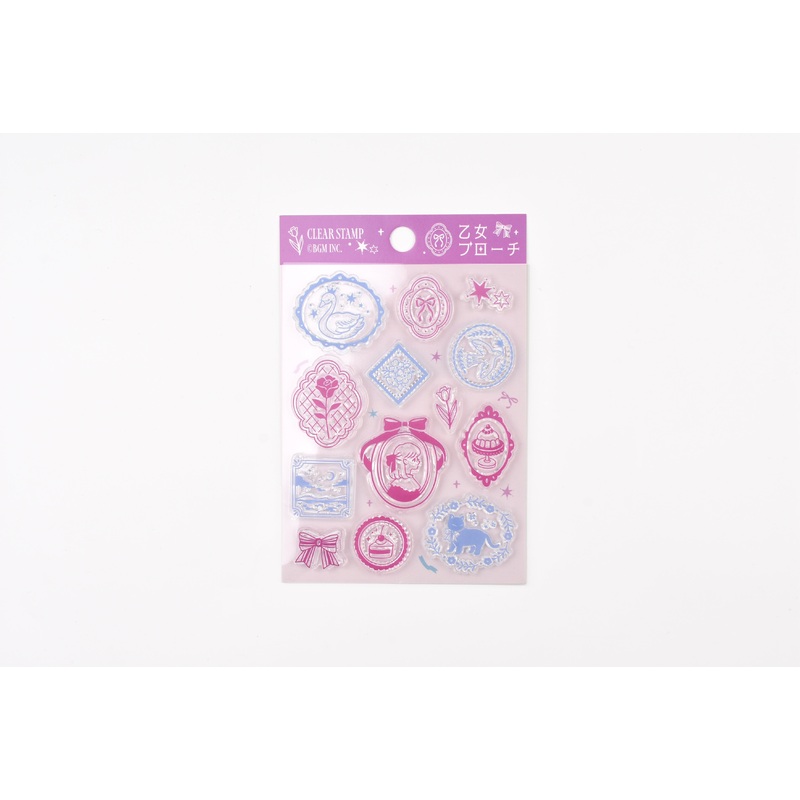 BGM Clear Stamp – Maiden Brooch