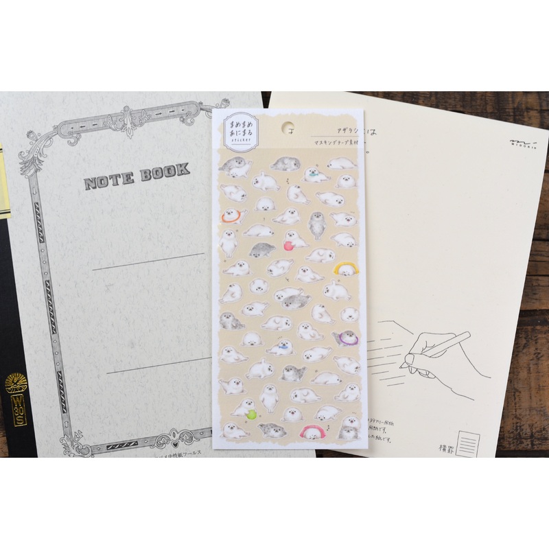 Chunky Animals Washi Stickers – Seals