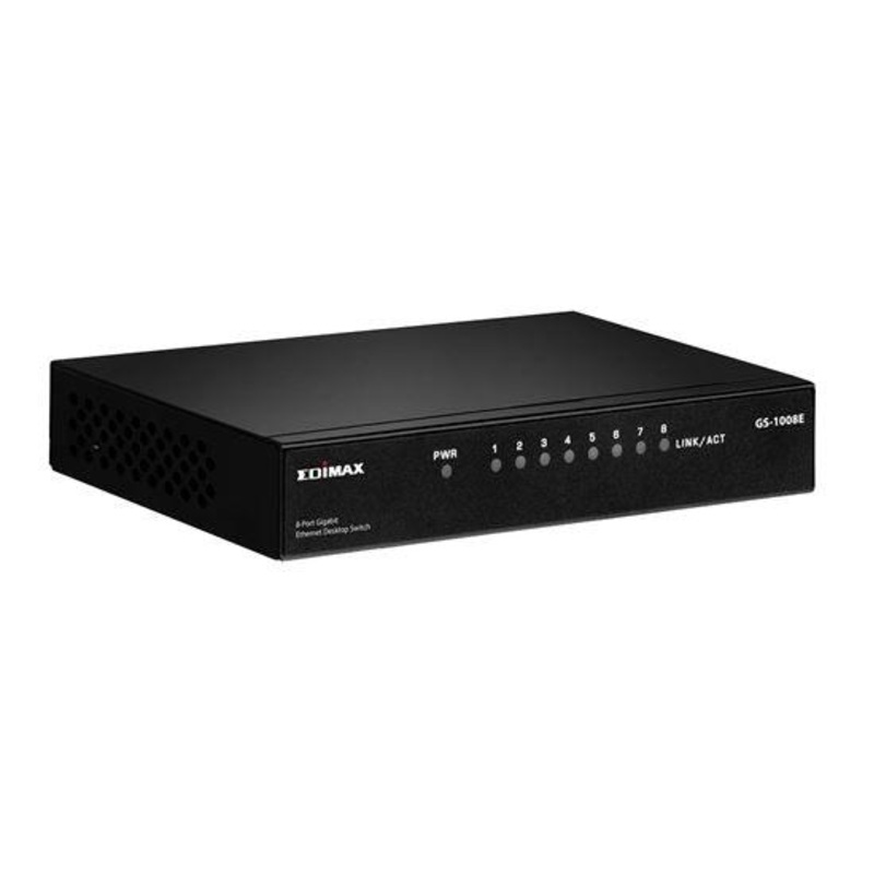 EDIMAX 8 Port 10/100/1000 Gigabit Desktop Switch.