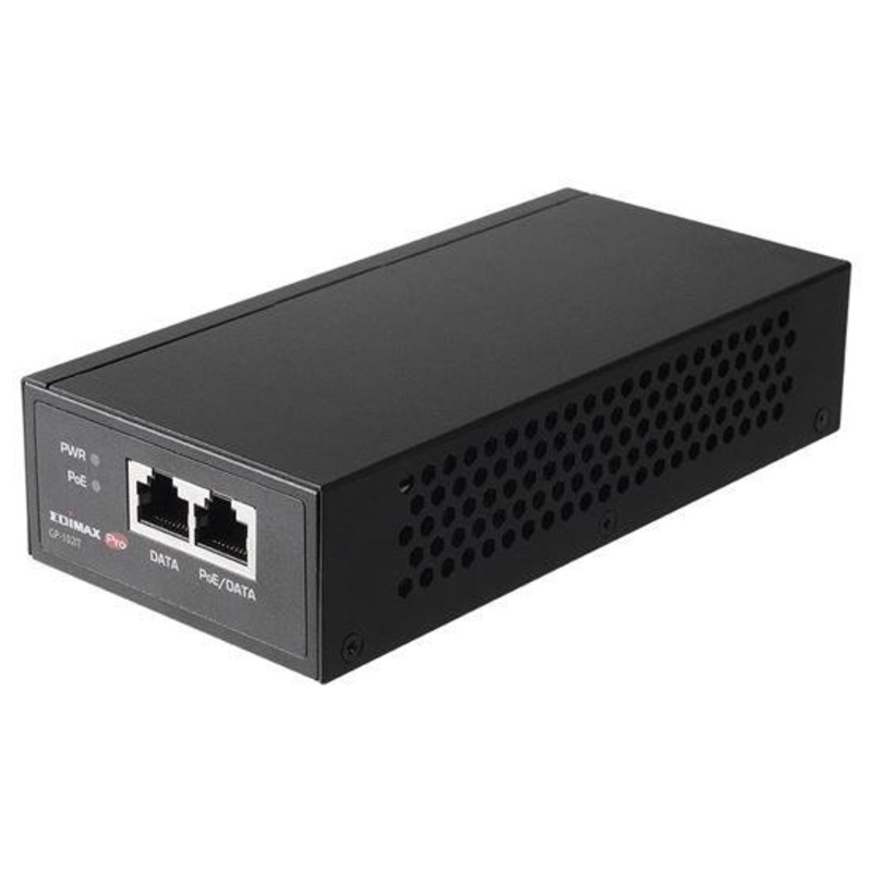 EDIMAX IEEE 802.3af/At/Bt Gigabit 60W PoE++ Injector. Provides Power