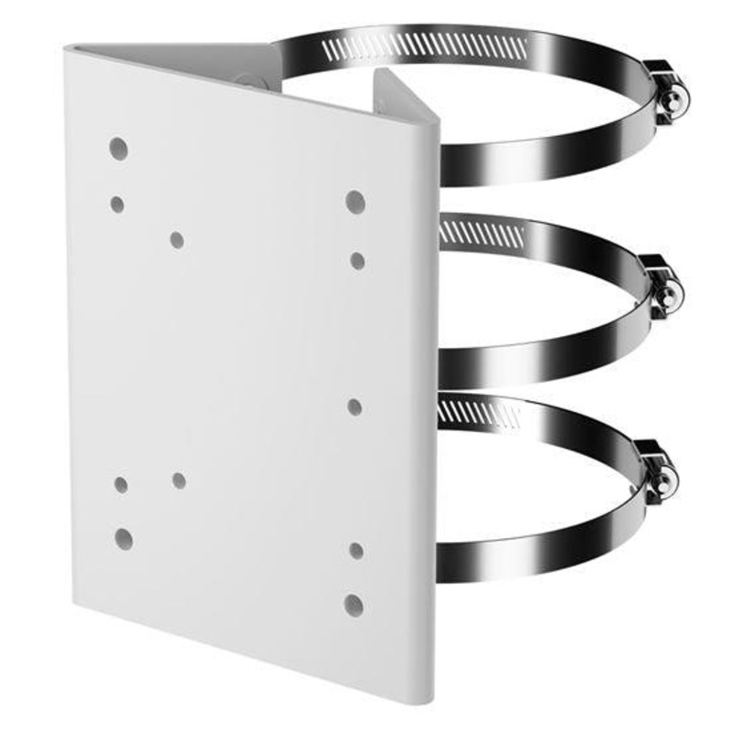 HONEYWELL 60 Series PTZ Pole Mount Bracket For HC60WZ2E30, White.