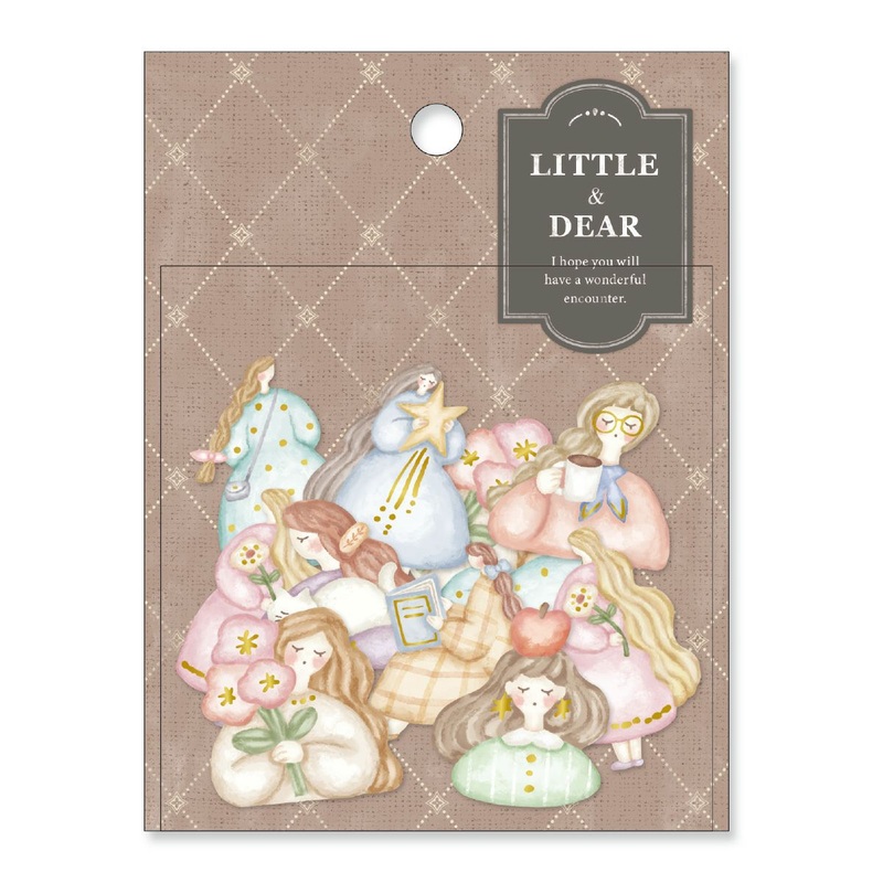 Mind Wave 3D Sticker – Little and Deer – Girl (Coming Soon)