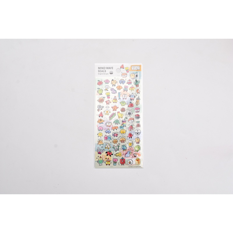 Mind Wave – Seal Stickers – Okashina People
