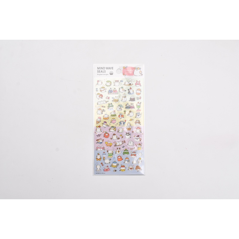 Mind Wave – Seal Stickers – Shimaenaga