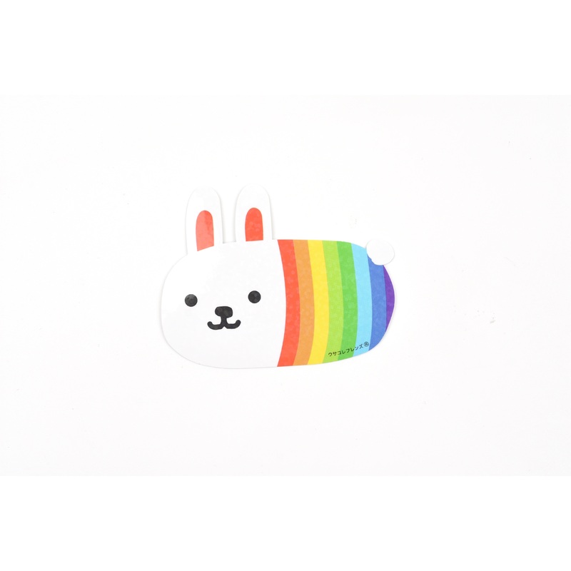 Mind Wave Sticker – Rabbit Collection Friends – Rainbow Rabbit