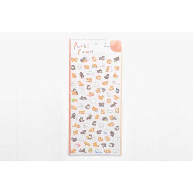 Mind Wave – Tiny Puffy Sticker – Shiba