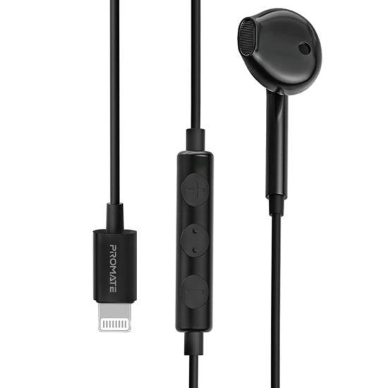 PROMATE Apple MFi Certified High Performance Mono Earbud With