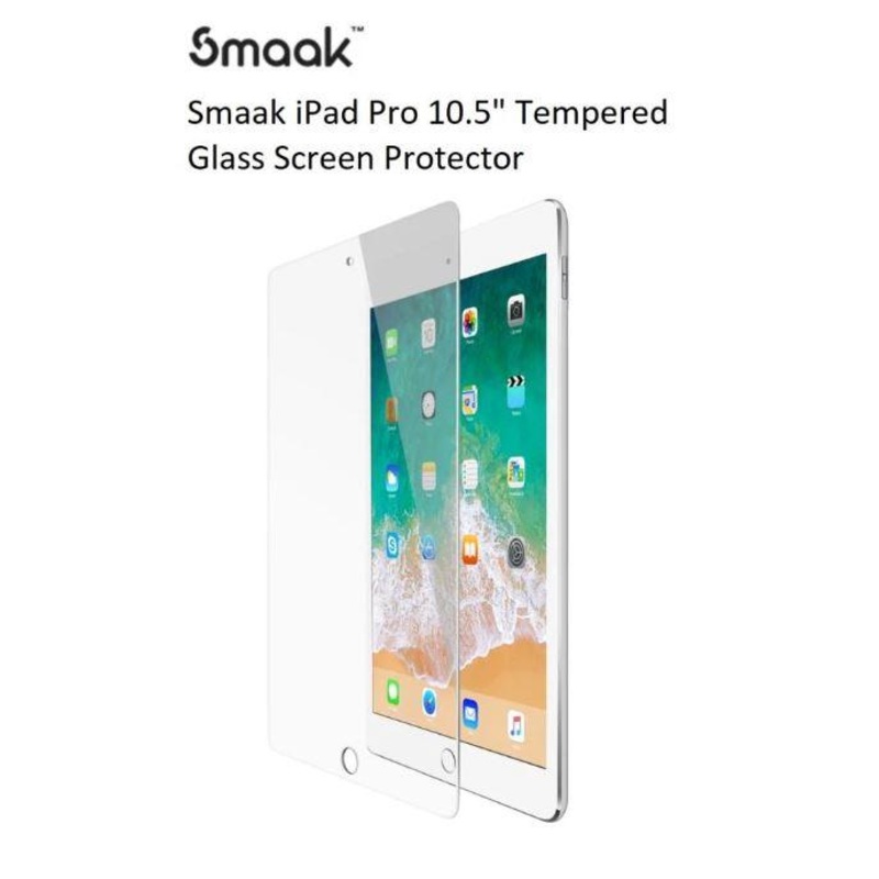 SMAAK IPAD PRO 10.5″ TEMPERED GLASS SCREEN PROTECTOR