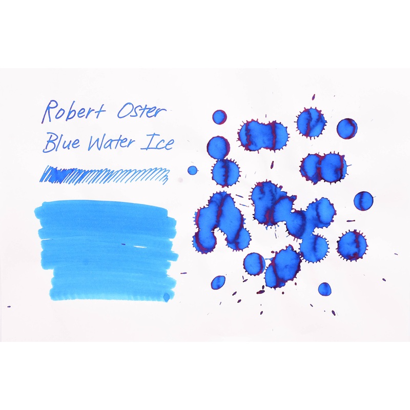 Robert Oster Signature Ink – Blue Water Ice – 50ml