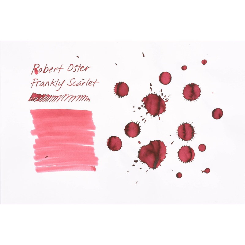 Robert Oster Signature Ink – Frankly Scarlet – 50ml