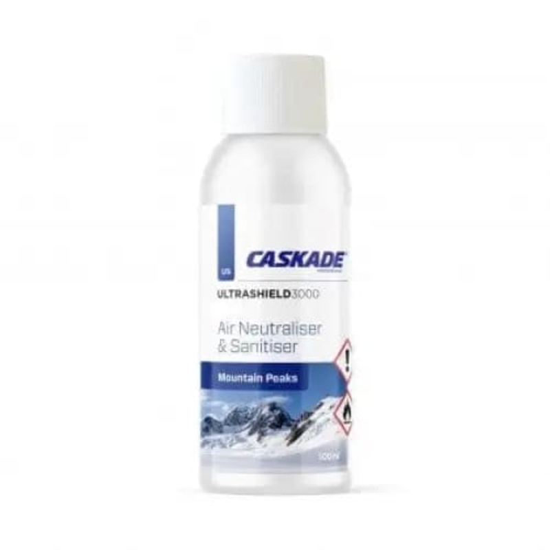 Caskade Ultrashield 3000 Air Neutraliser & Sanitiser – Mountain Peaks (100ml)