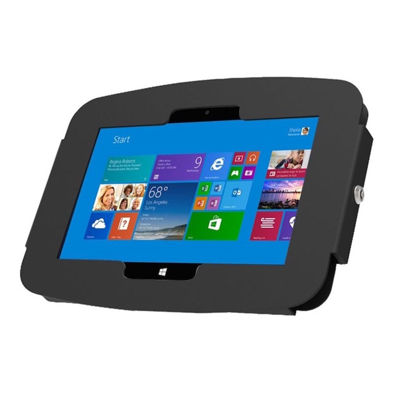 Compulocks Maclocks Surface 3 Space Enclosure Black  518GEBWall Mount for Microsoft Surface 3 (Aluminium, Black)