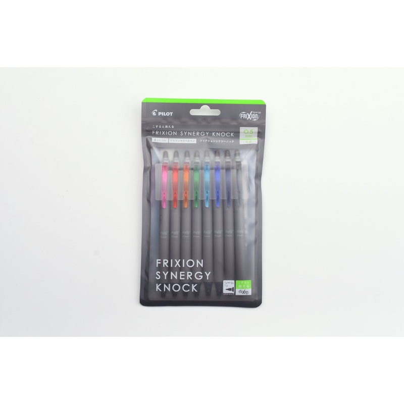 Pilot FriXion Synergy Knock – 0.5mm – Set of 8