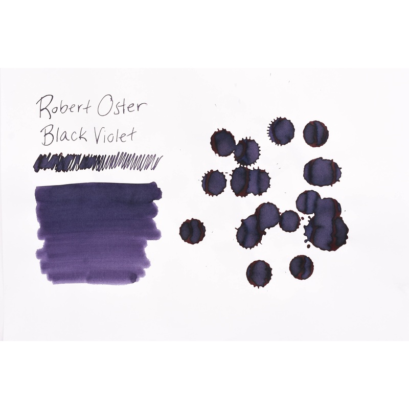 Robert Oster Signature Ink – Black Violet – 50ml