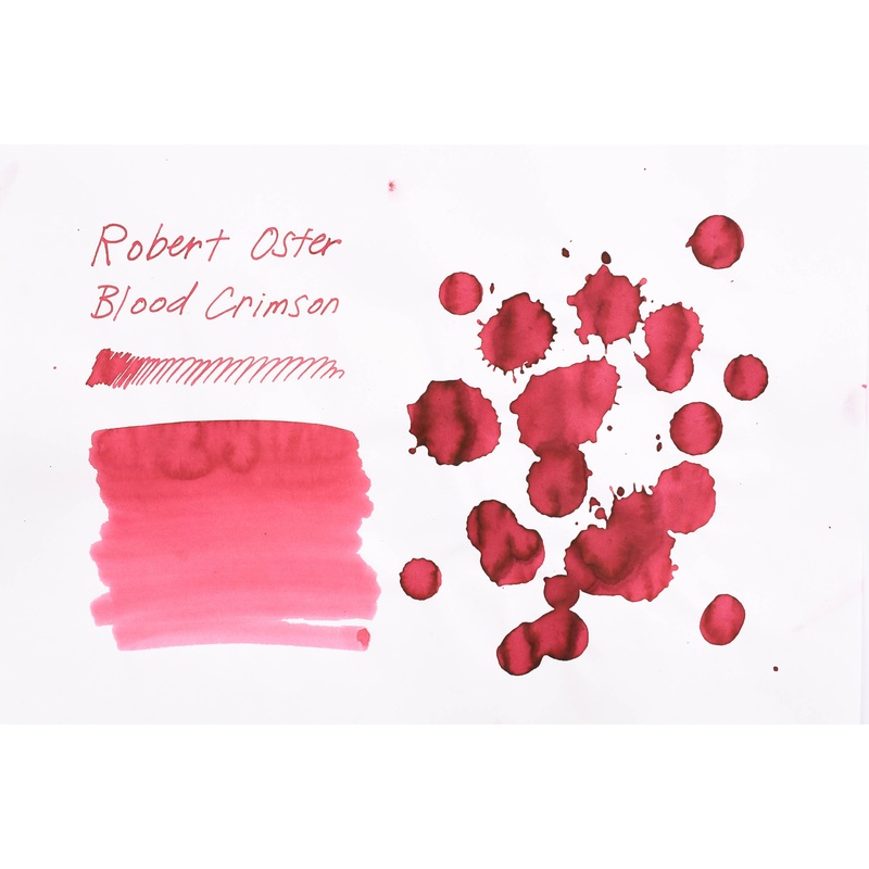 Robert Oster Signature Ink – Blood Crimson – 50ml
