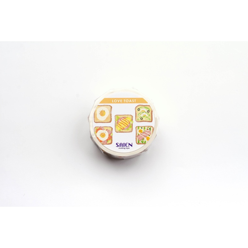 Saien Love Toast Washi Tape – Egg