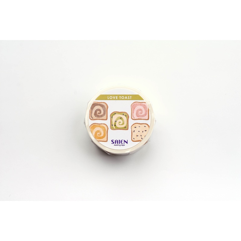 Saien Love Toast Washi Tape – Marble