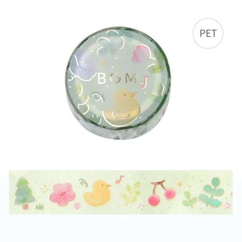 BGM Clear Tape – Foil Stamping Life – Life Melody