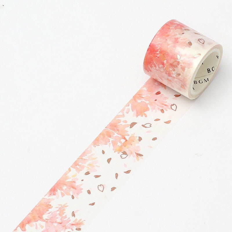 BGM Washi Tape – Sakura Snowstorm