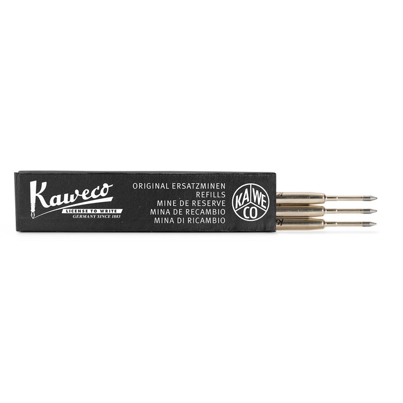 Kaweco G2 Ballpoint Refill – Black – 3pcs