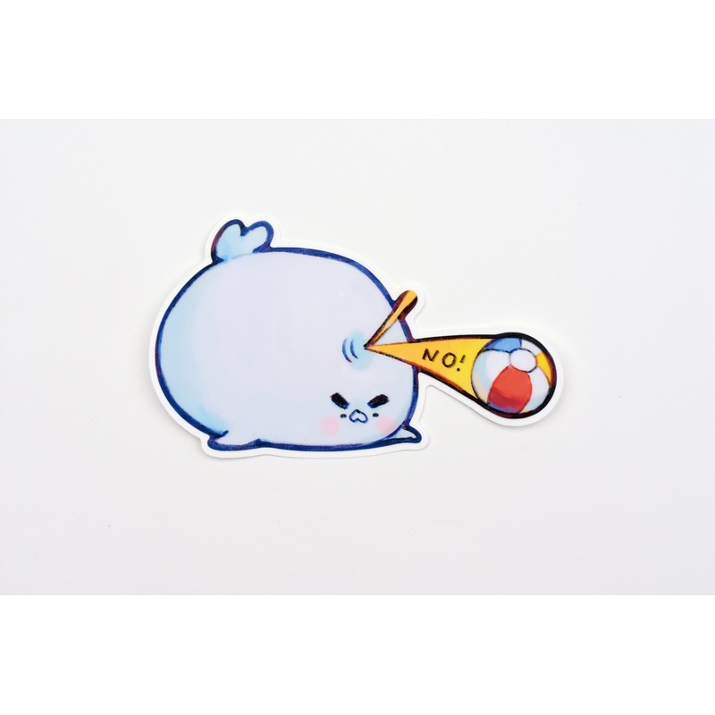 LAZI SOOZ Seal “No!” Sticker