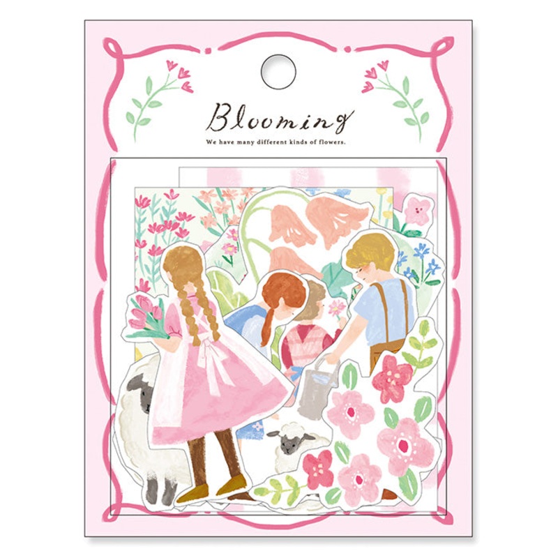 Mind Wave – Blooming Flake Sticker – Pink Sheep