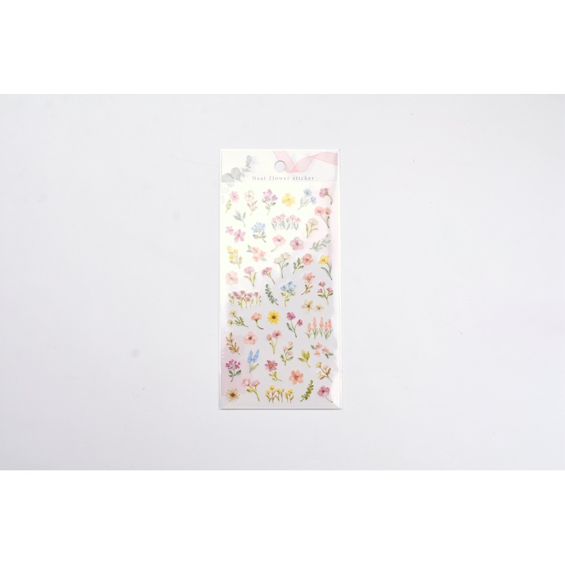 Mind Wave – Neat Flower Sticker – Pink