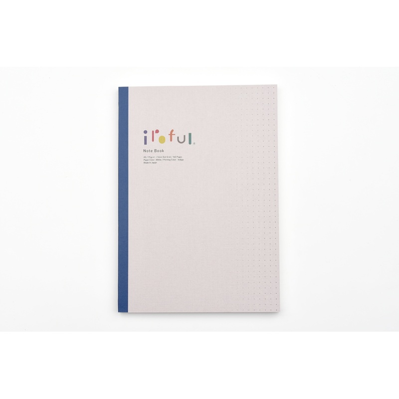 Sakae TP Iroful Soft Cover Notebook – A5 – Dot Grid – 160 Pages