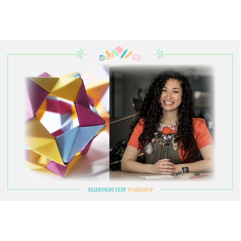 Stationery Fest Workshop – Geometric Origami with Athena Cauley-Yu – August 7 – 11am