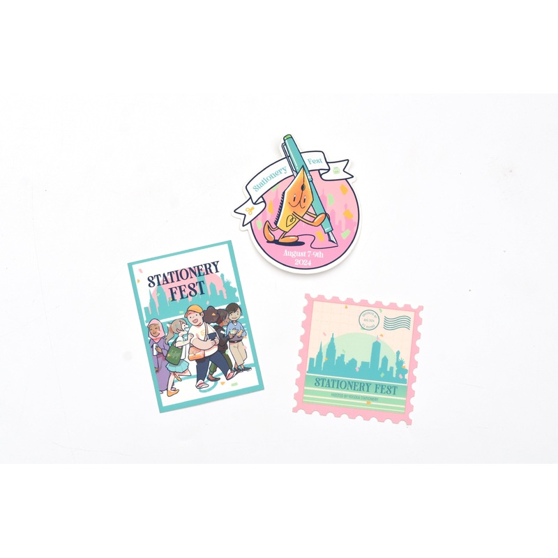 Yoseka Special Edition Stickers – Stationery Fest 2024