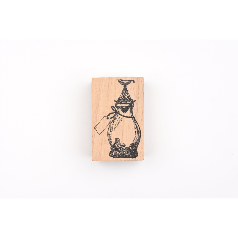 Dominant Industry – A Log of Atlantis – Wood Stamp