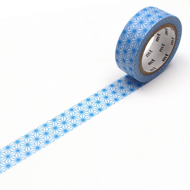 mt Washi Tape Asanoha Tsuyukusa