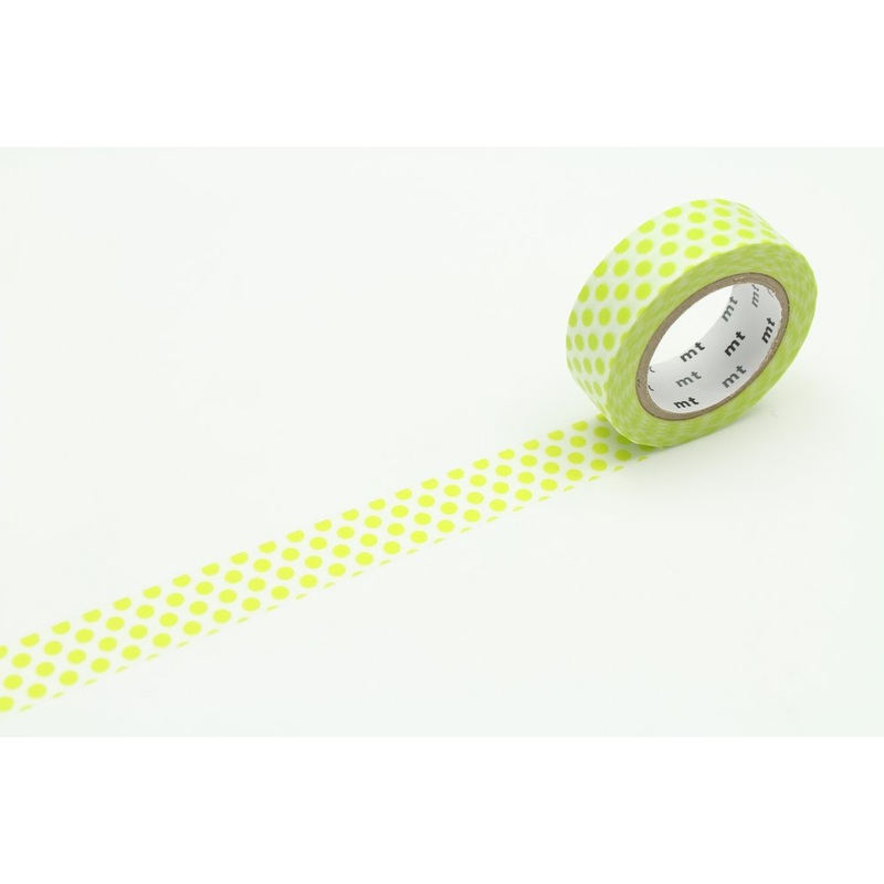 mt Washi Tape – Dot Lime